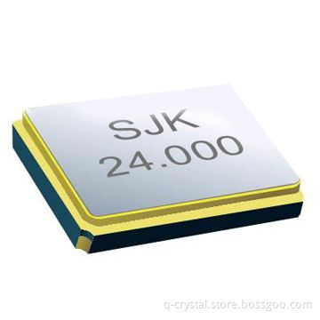Quartz Crystal with 20 to 54MHz Frequency, Measuring 2.0 x 1.6 x 0.5mm